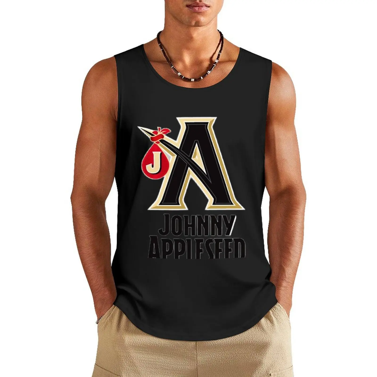

Special Present Johnny Appleseed Gift For Everyone Tank Top vest men Men's gym sleeveless Men's t-shirts Men's summer vest