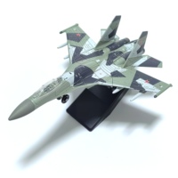 Su35 1/100 Plastic Assembly Scale Model Home placement collection decoration Creative gift Christmas& Black Friday
