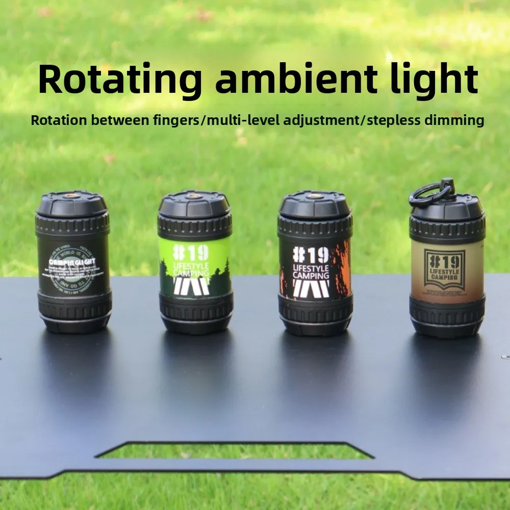 1000 مللي أمبير قابلة للشحن LED التخييم ضوء قاعدة مغناطيسية 4 أوضاع الإضاءة القابلة للتعديل ضوء الطوارئ 4 أوضاع عكس الضوء #1