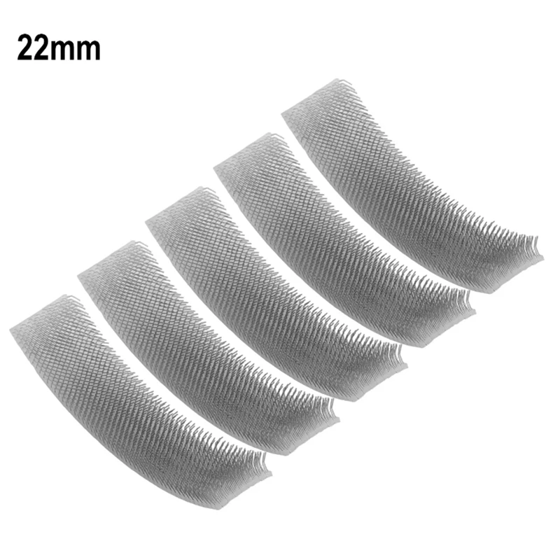 10Pcs 15/22Mm Electric Drill Pipe Cleaner Copper Pipe Cleaner Replacement Cleaning Brush Tube For Drill Plumbing Tools