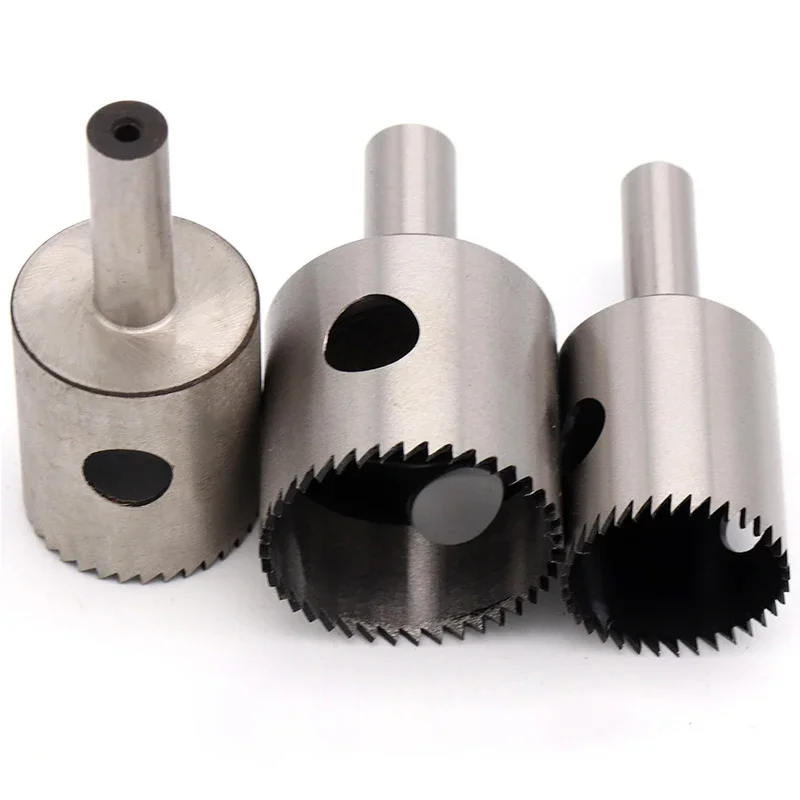 1Pc 6-28mm Serration Ball Knife Saw Hole Drill Bit With Teeth HSS Steel Milling Cutter Round Buddha Beads Wood Ball Turning Tool