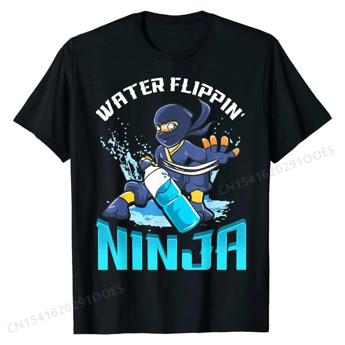 Flip Bottle Water Funny Humor Kids Boys Youth Girls T-Shirt T Shirt Tops Shirt Cotton comfortable Classic Men