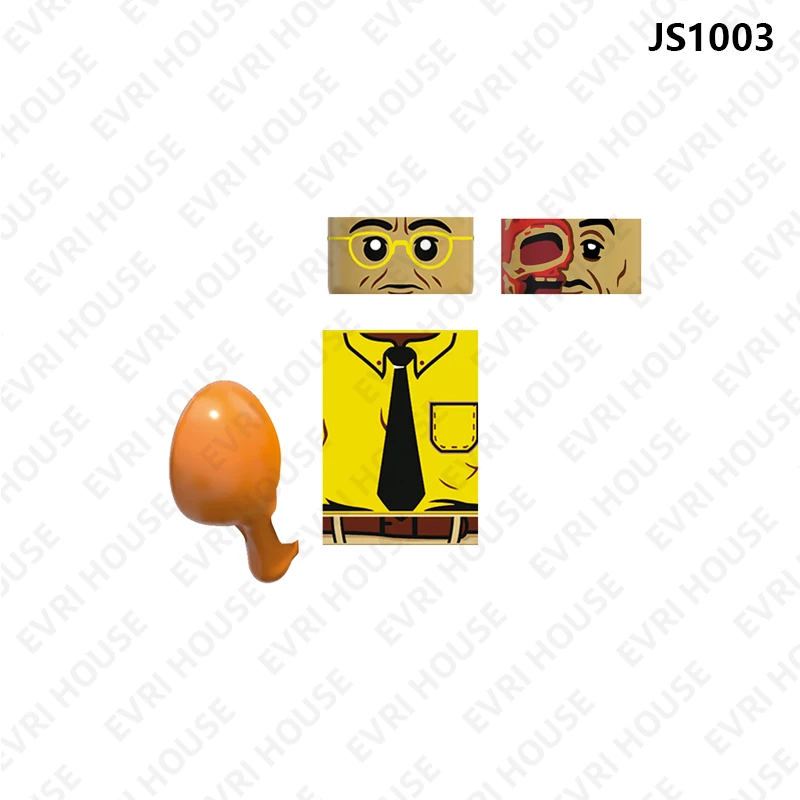 برنامج تلفزيوني صغير بنة دمية الطوب عمل أرقام الجمعية لعب للأطفال JS1001-1005