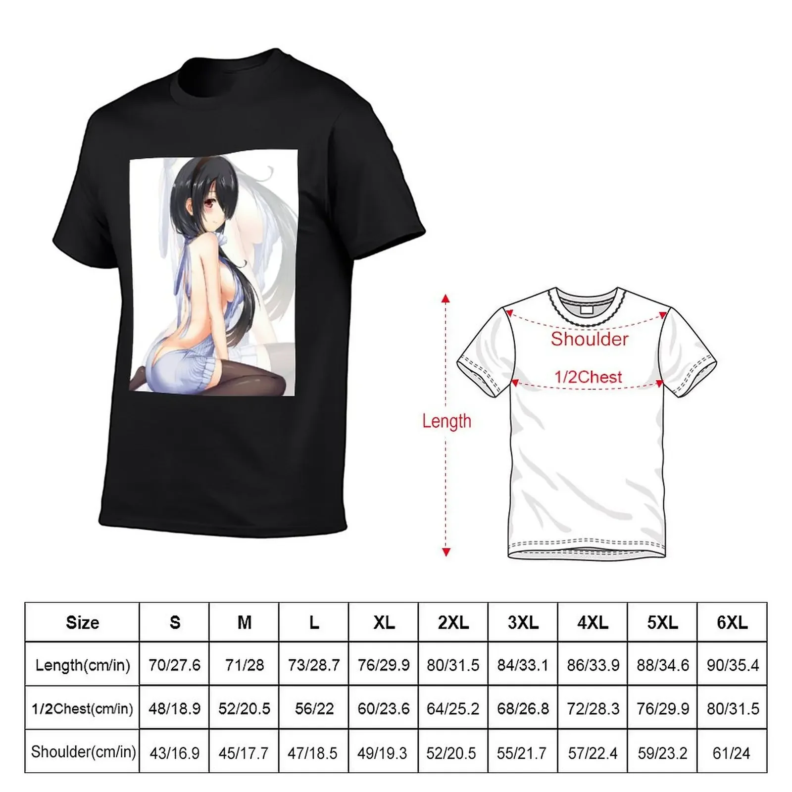 Kurumi Tokisaki Date A Live Design For Fan T-Shirt vintage t shirts man t shirt baggy shirts mens graphic t-shirts