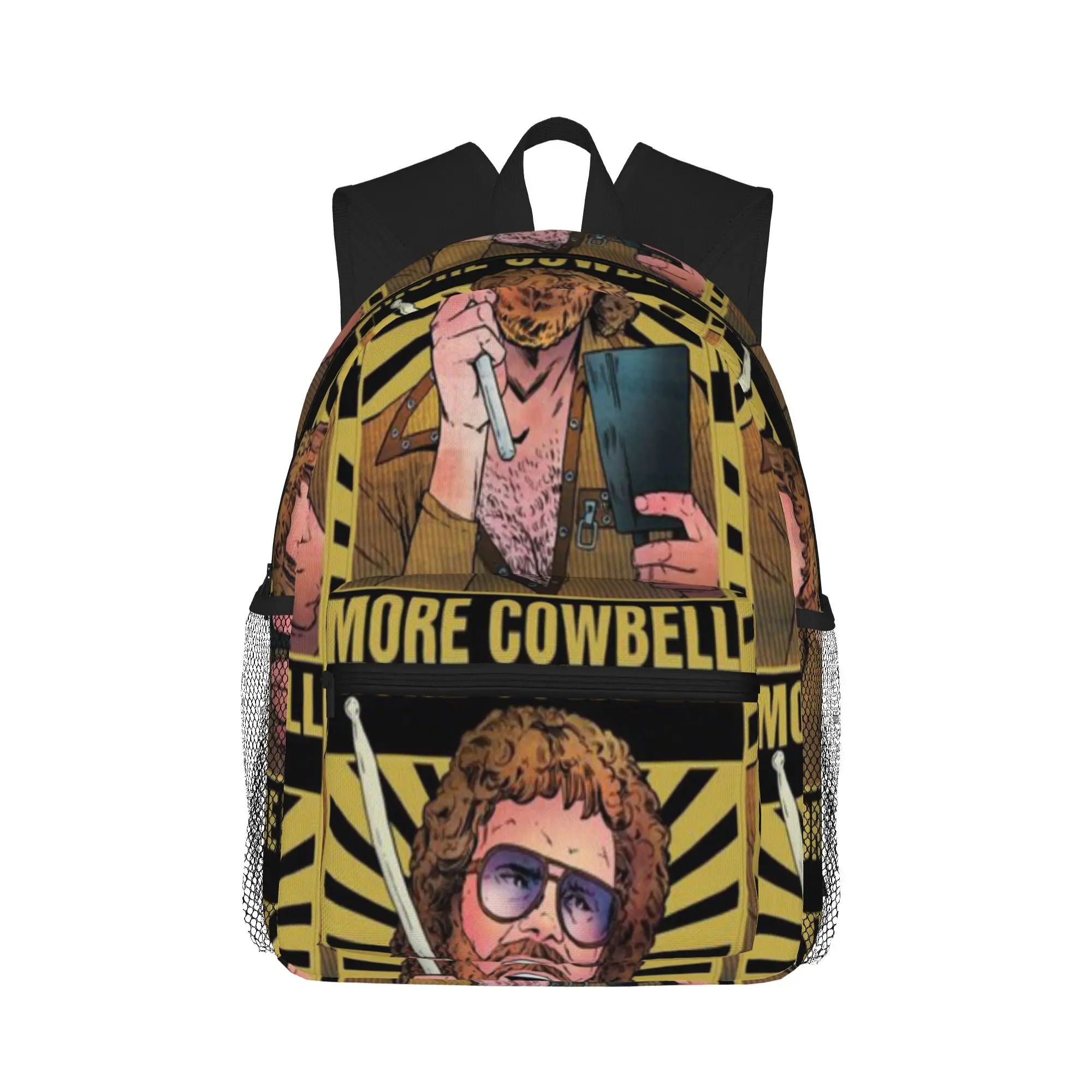 

More Cowbell - Retro Casual Backpack for Students and Adults Bags