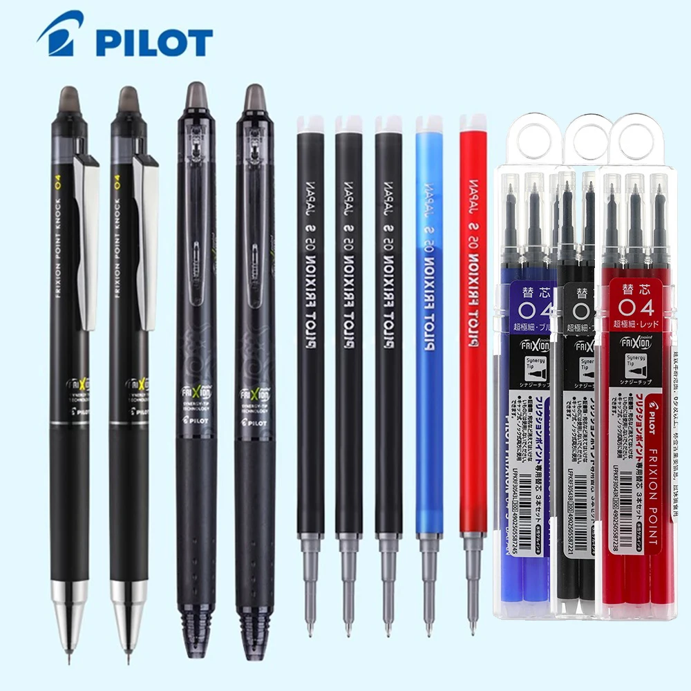 

Японская стираемая гелевая ручка PILOT ST Стираемые стержни для ручек 0,5/0,4 мм BLRT-FRP5 Модернизированное трение BLS-FRP5 Детские школьные принадлежности