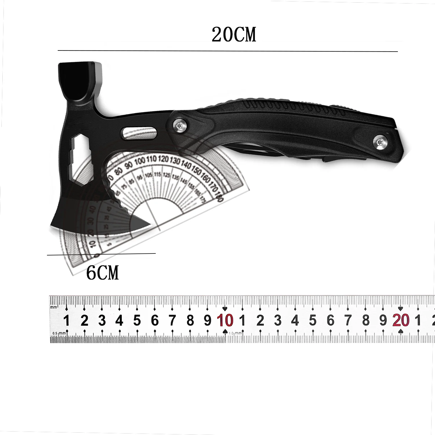 1pc,Outdoor multi-function folding knife, camping tools, bottle opener, camping survival equipment, hiking knife, sharp knife