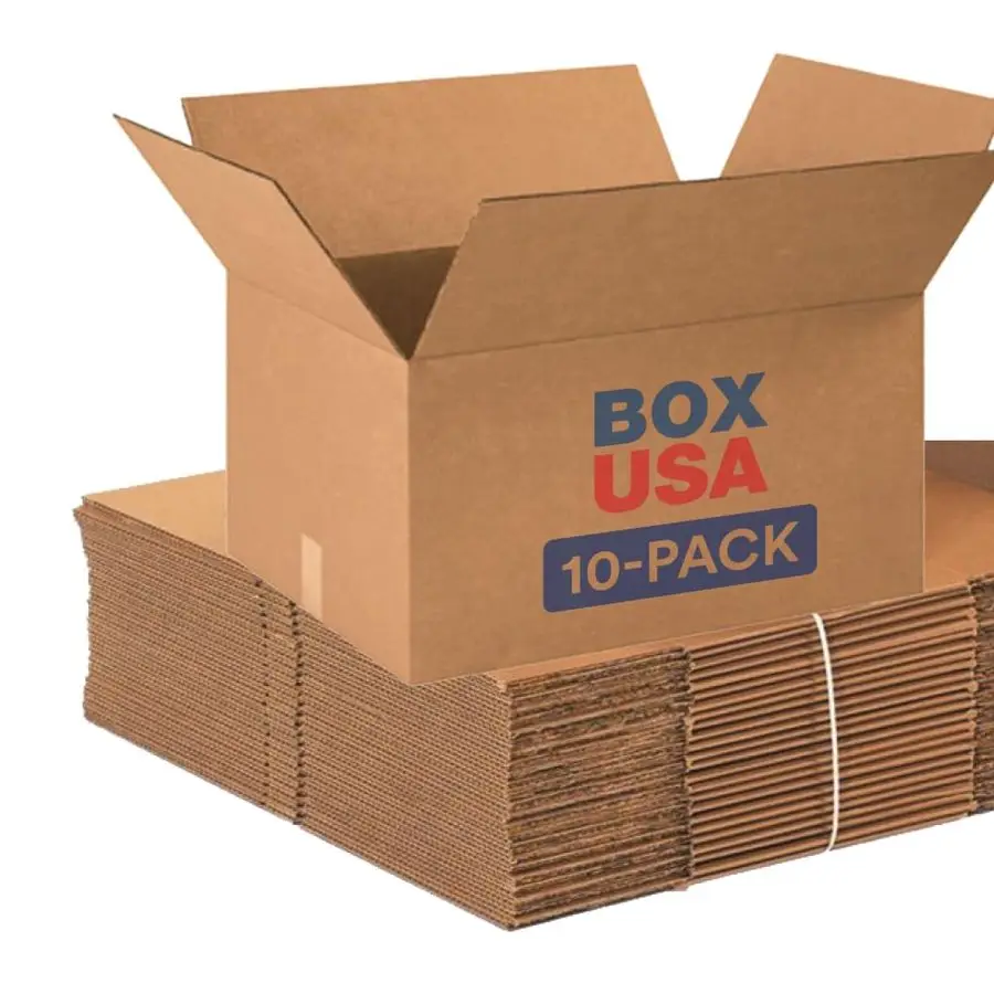

Moving Boxes Large 23L x 17W x 12H 10Pack Corrugated Cardboard Box for Shipping, Mailing, Packing, Packaging and Storage