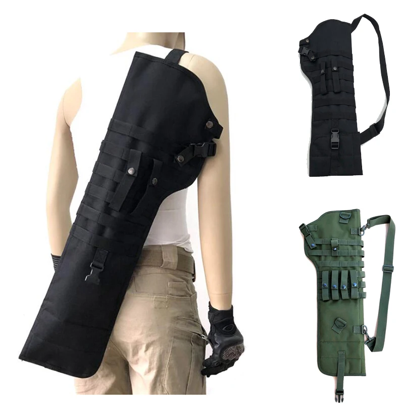 Paintball Airsoft Rifle Gun Bag Outdoor Hunting Tactical Gun Bag Oxford Gun Holster Single Shoulder Bag