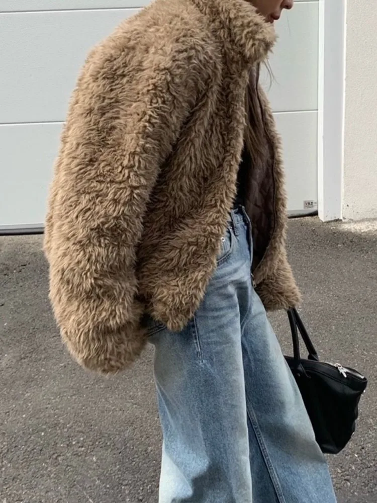 Jaket Wanita Korea Musim Dingin Baru dari Katun Ort Thiened, Mantel Hangat dan Lembut, Atasan Katun Berkualitas untuk Wanita