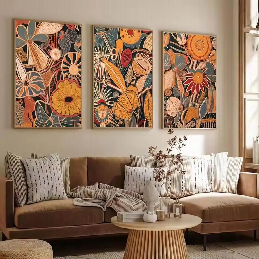 

Растение цветочные большие размеры Diy алмазная живопись триптих абстрактный букет полная мозаика вышивка цветы фотографии 3 шт./компл.