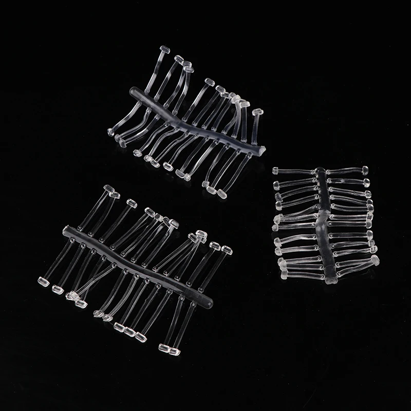 120Pcs/5Sheet Carp Fishing Hair Rig Fishing Bait Stop Pop Up Rig Stoppers Clear Color Boilie Inserts Fishing Tools