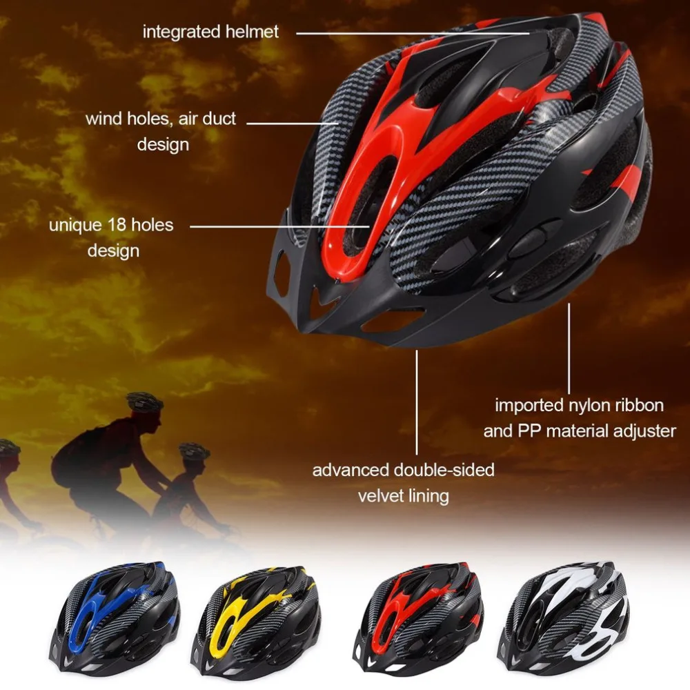 Outdoor Cycling Helmet Ultralight MTB Road Bike Helmet Sports Racing Riding Helmet Mountain Bicycle Helmet for Men Women