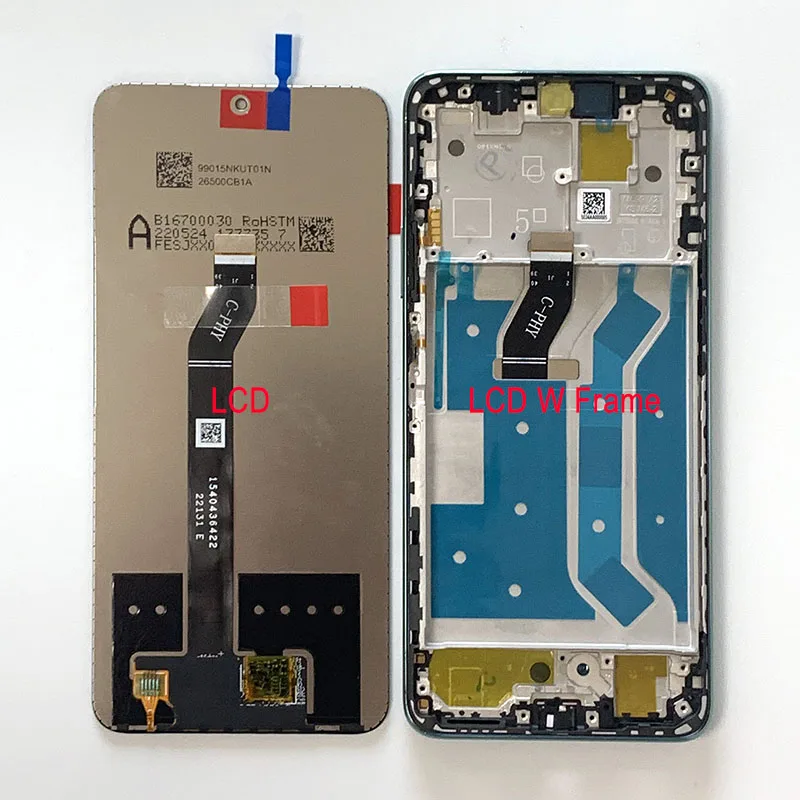Original m & Sen Tela e Painel de Toque Digitador Quadro Huawei Nova Y90 Lcd Ctr-lx2 67 Aproveite 50 Pro