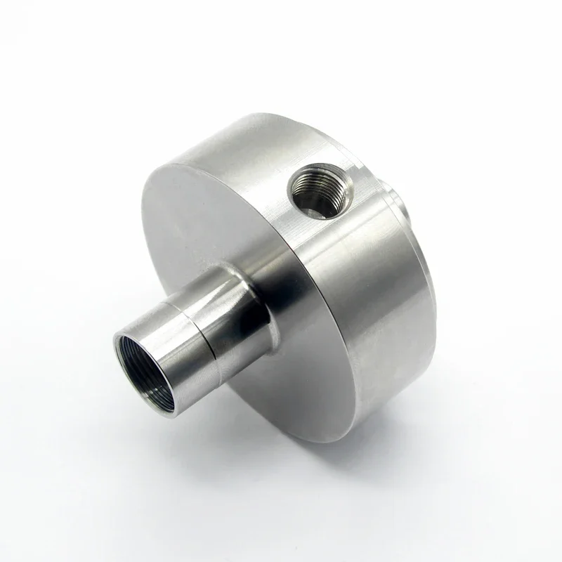 Suku Cadang Waterjet Check Valve Body Stainless Steel untuk 2040V 300732 untuk Kepala Pemotong Water Jet