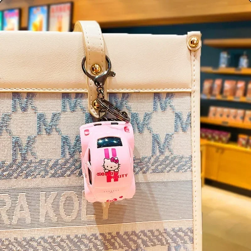 سانريو مرحبا كيتي كيرينغ المفاتيح فتاة سيارة لعبة الكرتون الاطفال المدرسية قلادة سلاسل حقيبة الحلو الإبداعية إكسسوارات جذابة هدية #5