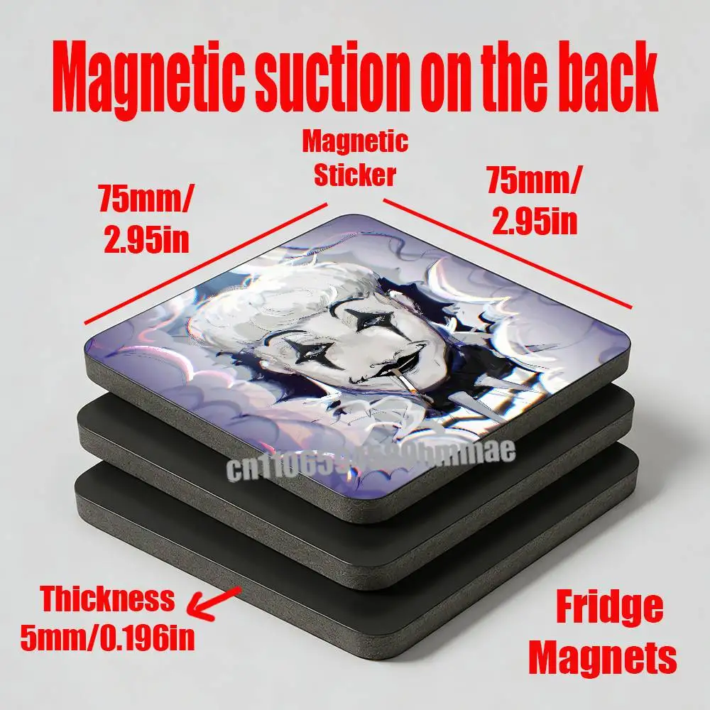For Joost Klein Rapper Refrigerator Magnets Metal Icebox Cabinet Custom Fridge Magnetic Card Cover