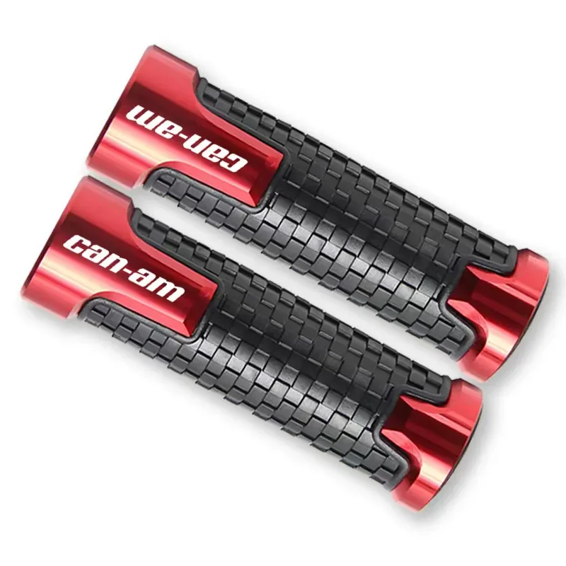 Motorcycle Handlebar Grips Rubber Hand Thruster Grips For Can Am Outlander 1000 Ryker 900 Renegade 800 Canam Maverick X3 Spyder view 6