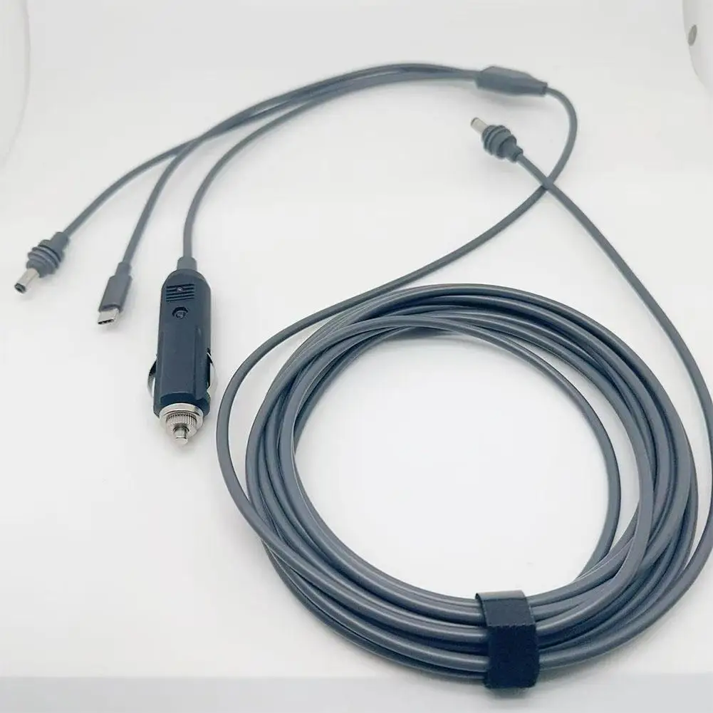 

Для Starlink Mini 3in1 Type-C/DC/автомобильное зарядное устройство для кабеля питания постоянного тока 20 В/5 А Space-x Mini 1to3 Многофункциональный водонепроницаемый кабель