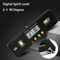 Gauge Ruler Digital Level ABS Plastic Enclosure Angel Ruler Angle Finder Electronic Digital Display For Angle Measurement