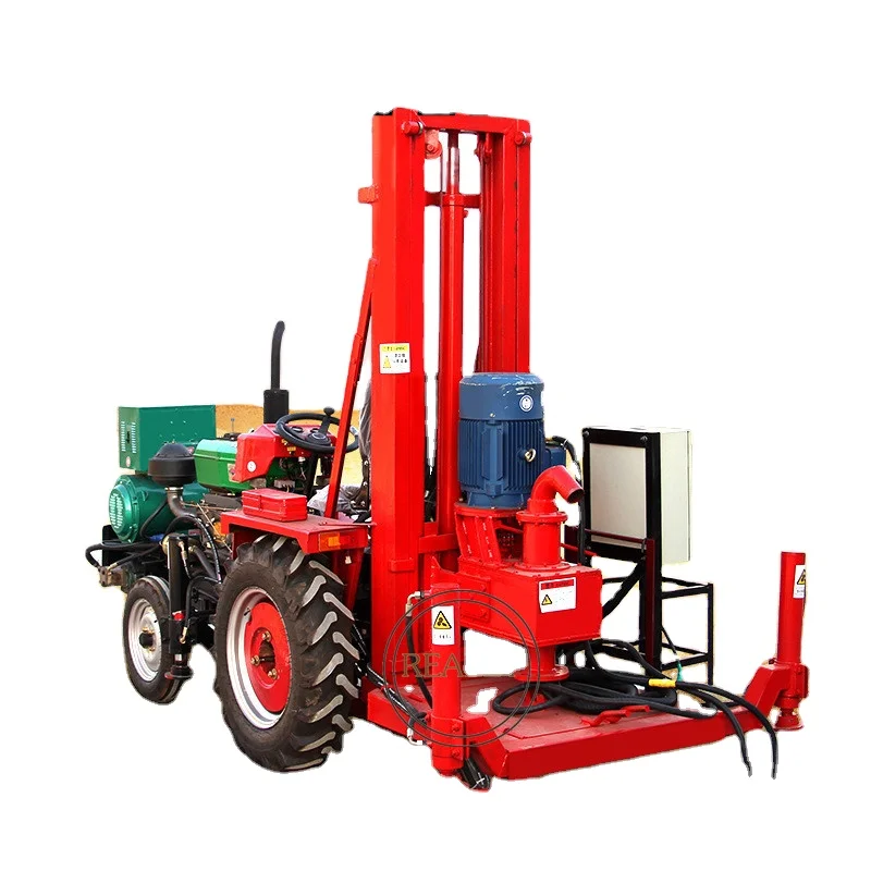 OEM 150M Efficient Diesel Engine Hydraulic Water Drilling Rig Machine Borehold Drilling Machine Truck Sunmoy Water Drilling Tig