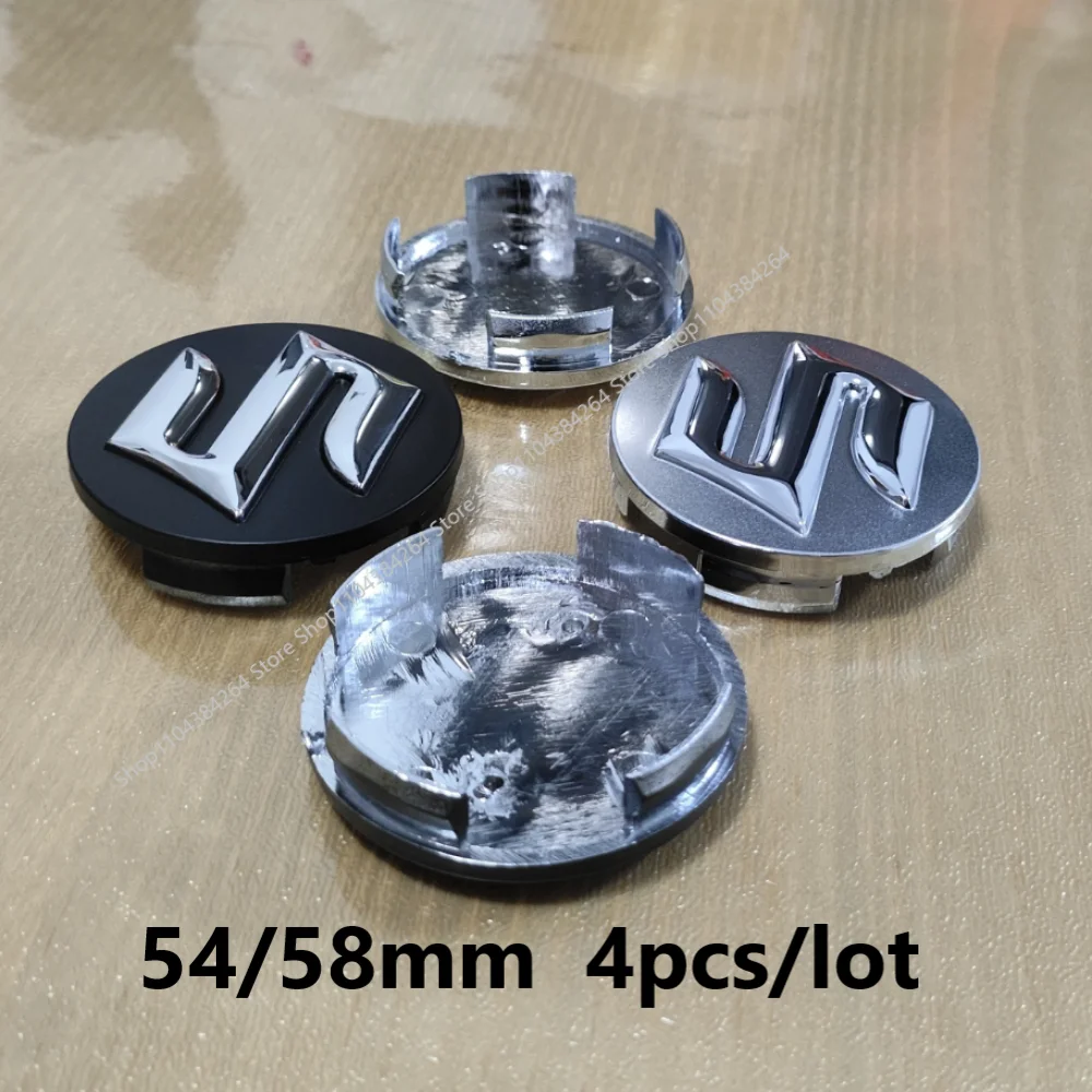 

4PCS 54mm 60mm Car Wheel Center Hub Caps For Suzuki Vitra Scross SX4 Alivio Ruiqi Alto Swift Sport Baleno hubcap
