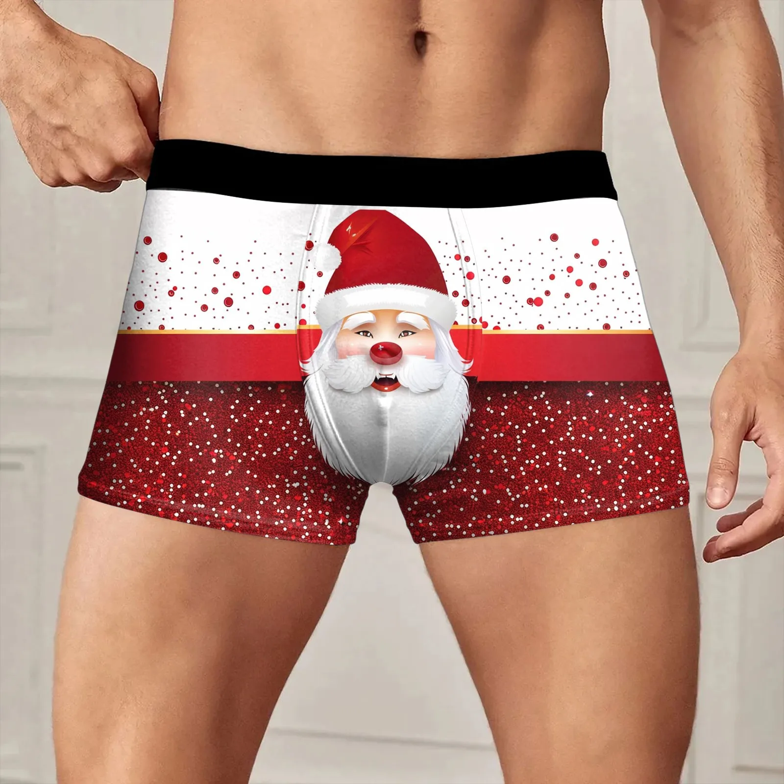 

Men Briefs Men Mens Carnival Underwear Breathable Trend Novel Digital 3D Printed Underwear Mens Carrot Underwear