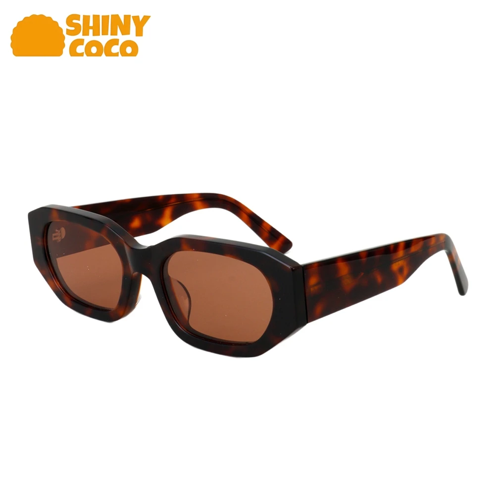 

ShinyCoCo Luxury Brand Fashionable And Personalized Sunglasses With Uv Resistant Sheet And Square Frame Polarized Sunglasses