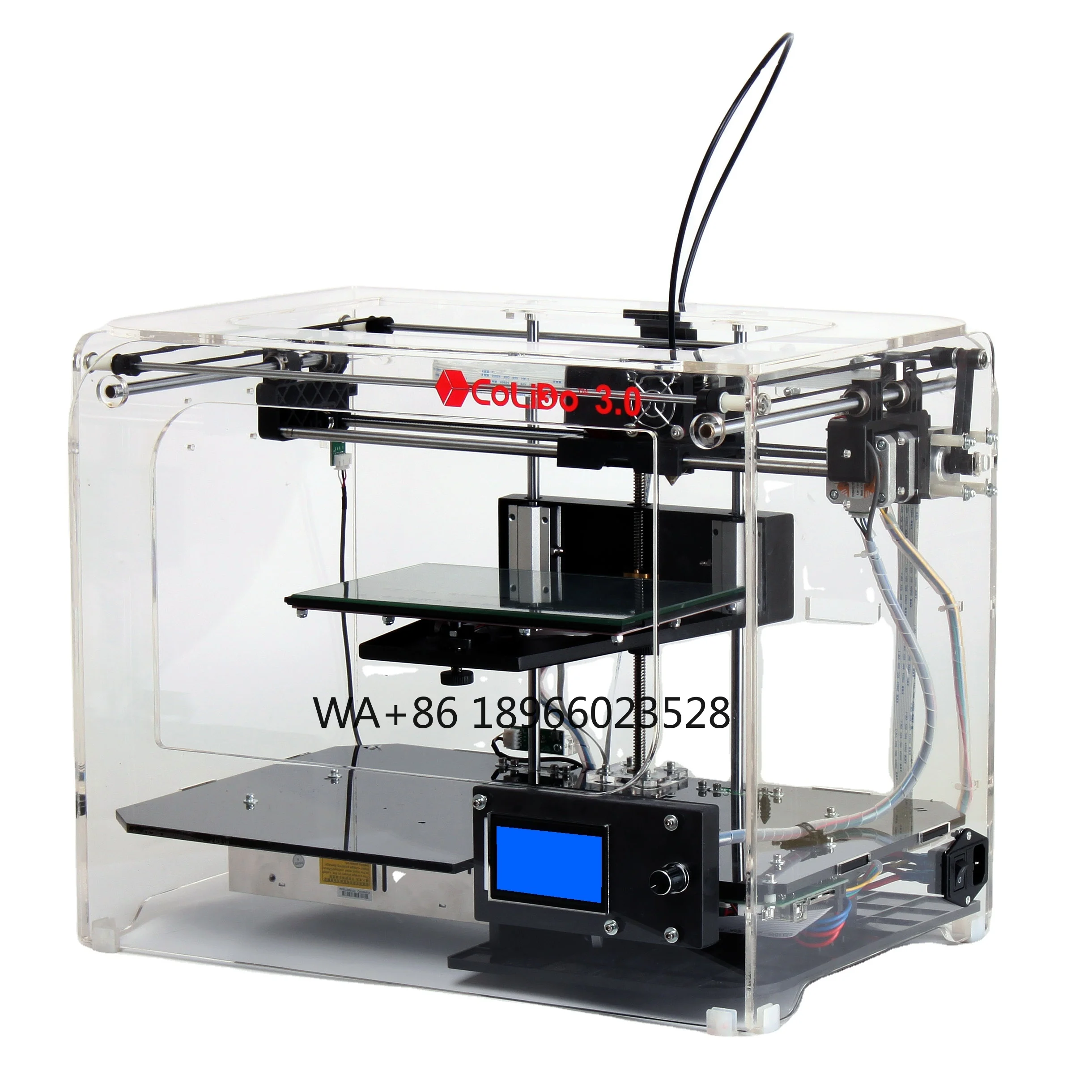 Print-Rite CoLiDo 3.0 Patented Coated Glass Platform 3D Printer with High Accuracy