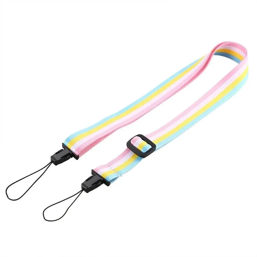 

Lanyard Neck Shoulder Strap Mobile Phone Neck Belt Shoulder Straps Camera Neck Strap Rainbow Camera Strap Mini Camera Accessory