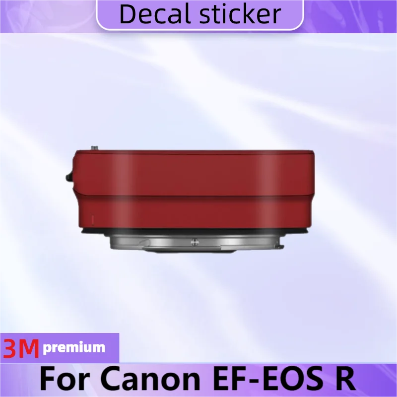 For Canon EF-EOS R Adapter Ring Camera Lens Sticker Protective Skin Decal Vinyl Wrap Film Anti-Scratch Protector Coat