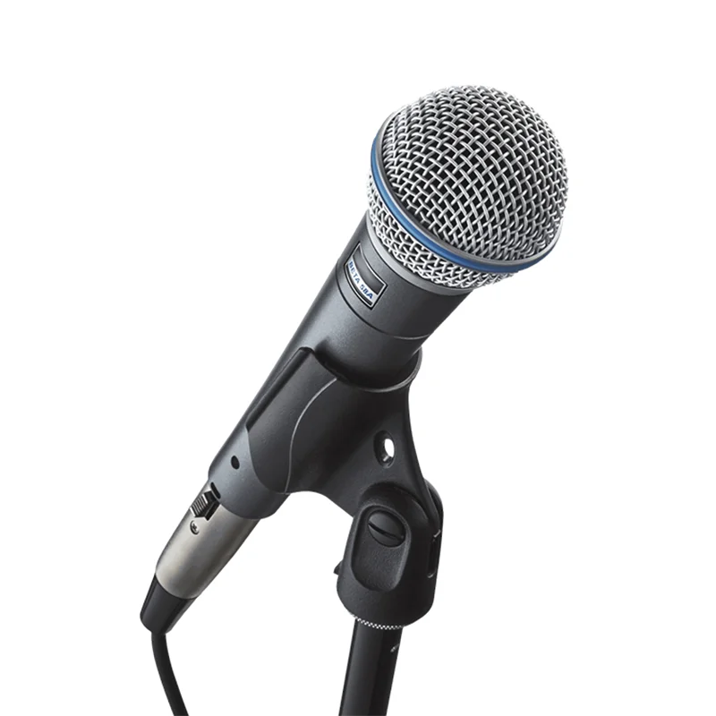 BETA58A BETA58 with Transformer Supercardioid Wired Microphone Mic for Karaoke Studio