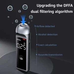 Alcantara-alcohol Verifier, Alcohol Verifier, Digital Detector for the Home, Car, driving, car 8 Main Alcoholmeter Sales - №6
