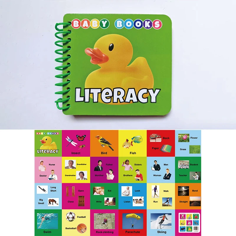 

English Language and Cognitive Learning Books for 0-2 Year Olds; Ideal Early Education Children's Gifts