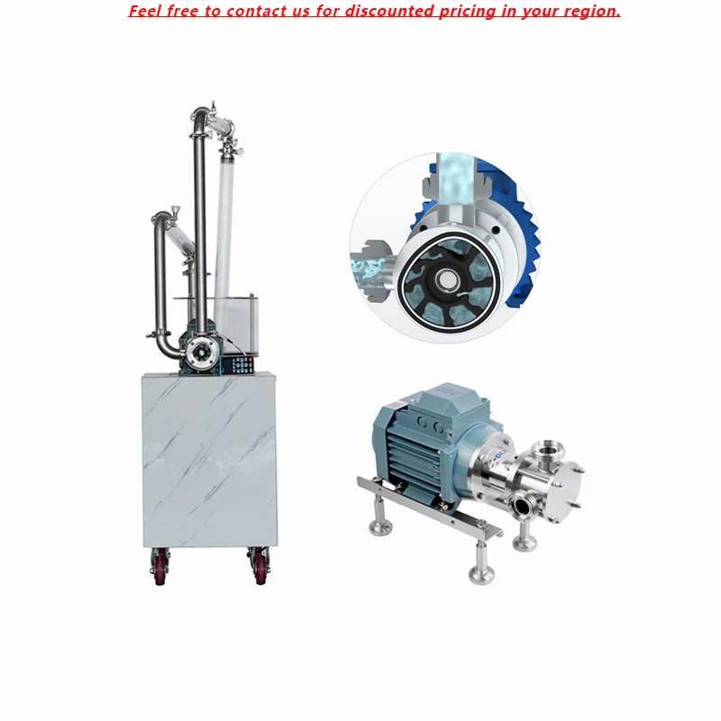 

DONJOY Sanitary Food Grade Stainless Steel 316L Flexible Impeller Pump IP55 Honey Oil Dairy