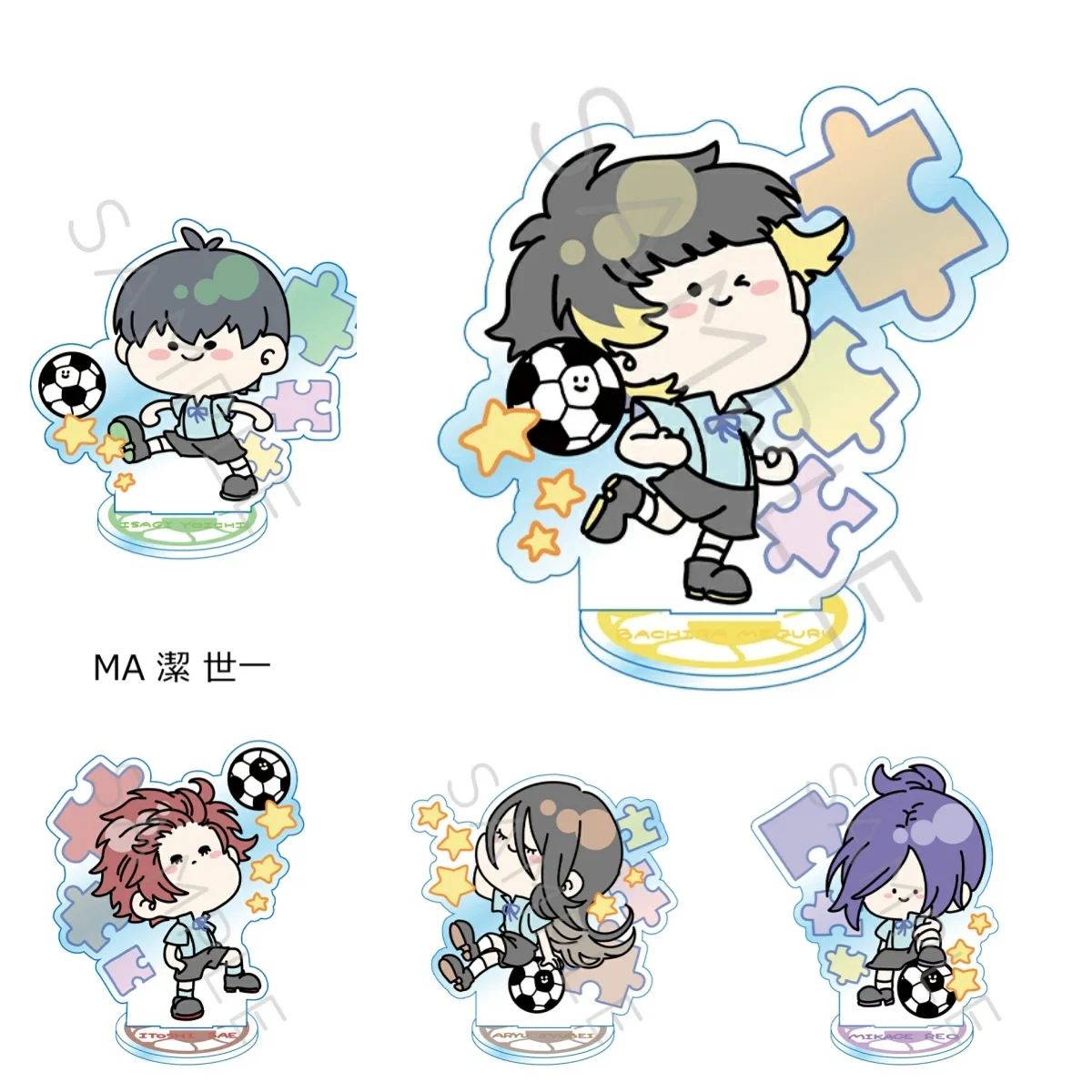 

10CM Cute Anime BLUE LOCK Acrylic Stand Prime Products ClassicModel Plate Decoration Originality Desk Figure Display Fan Gift