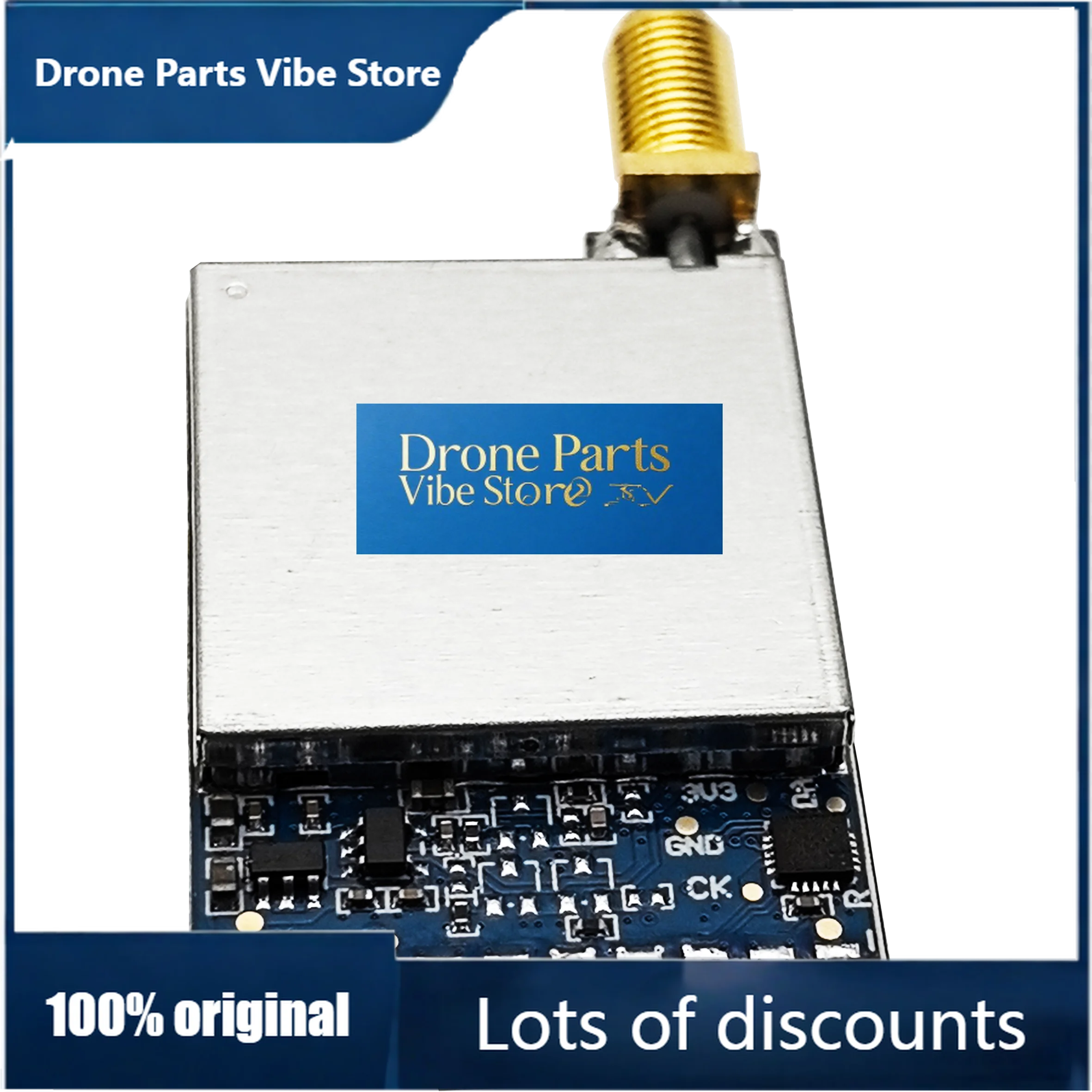 

Drone PartsFlytoFPV 1.2G 1.3G 1.5G 1.7G 1.9G 2.2G 64CH VRX Wireless Receiver Time Traveling Machine Remote Transmission Accessor