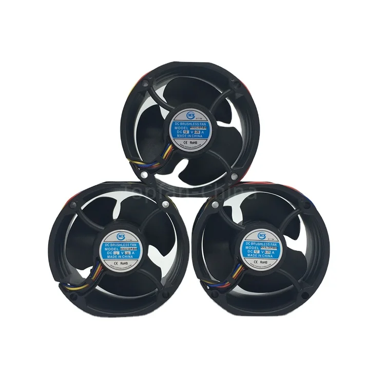 2pcs 92RF Reversible Flow Fan 92X38mm 12V 24V DC Axial Round Fan 9RF0912p1h001