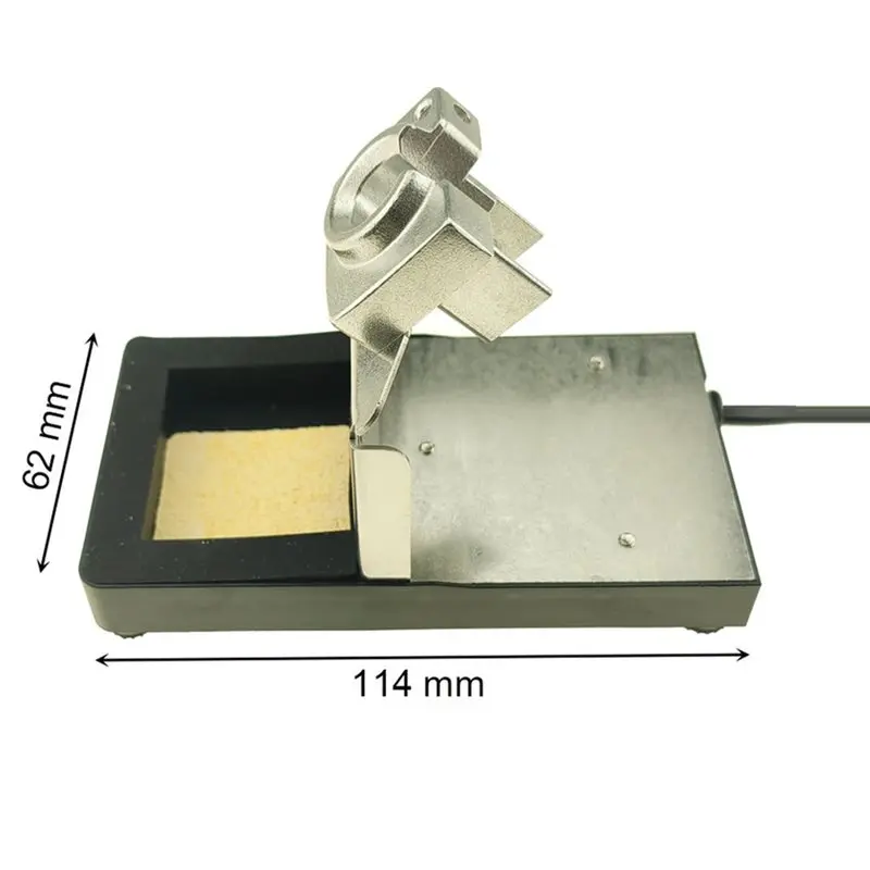 ABDJ-soporte de mango de estación de soldadura C470 C245 C210 para puntas JBC herramientas de soldadura de hierro aleación de aluminio rápida de sueño automático