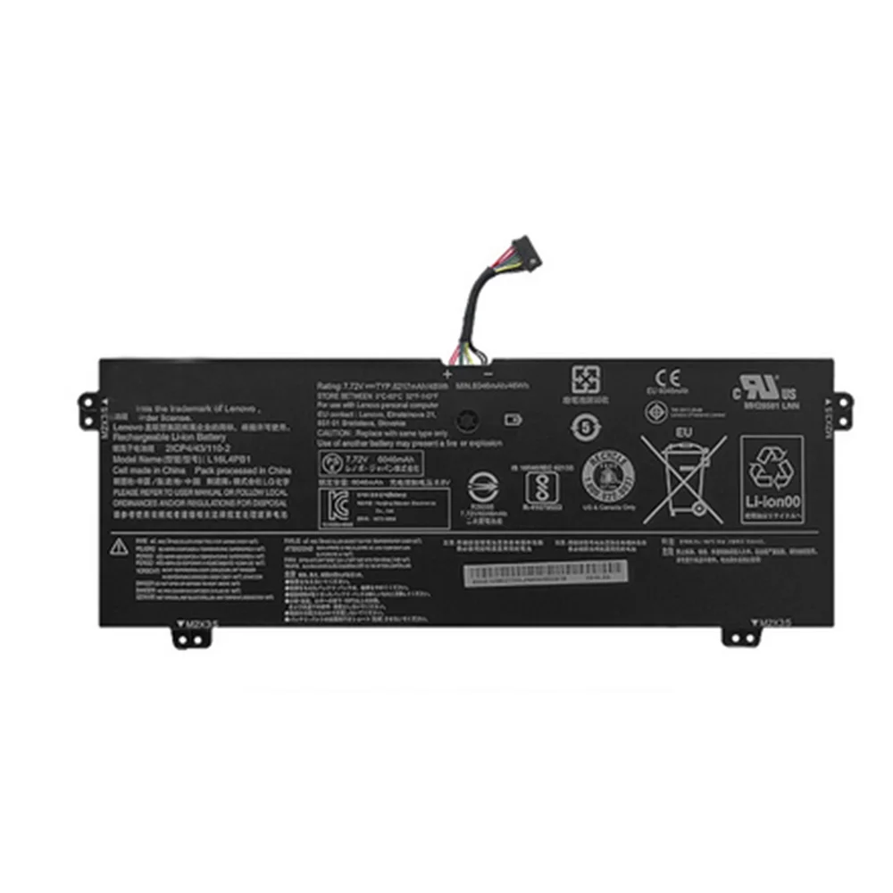 7.72V/7.68V 48WH L16L4PB1 L16C4PB1 L16M4PB1 Laptop Battery For Lenovo Yoga 720-13IKB-80X60050GE 730-13IKB-81C 81CT007YGE