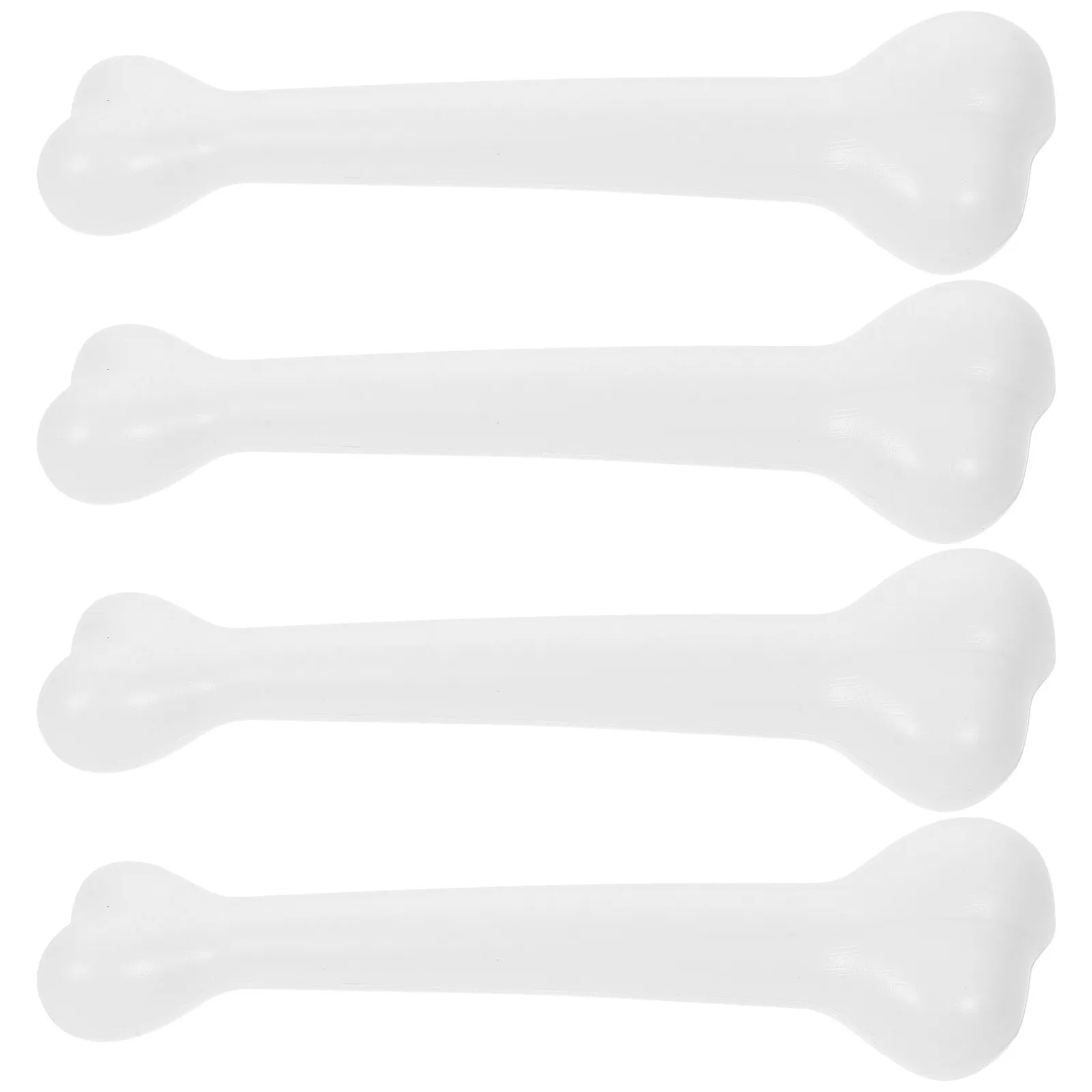 

Набор из 4 искусственных костей для декора костюмов, тематических вечеринок, вечерних мероприятий, белый реквизит для Хэллоуина