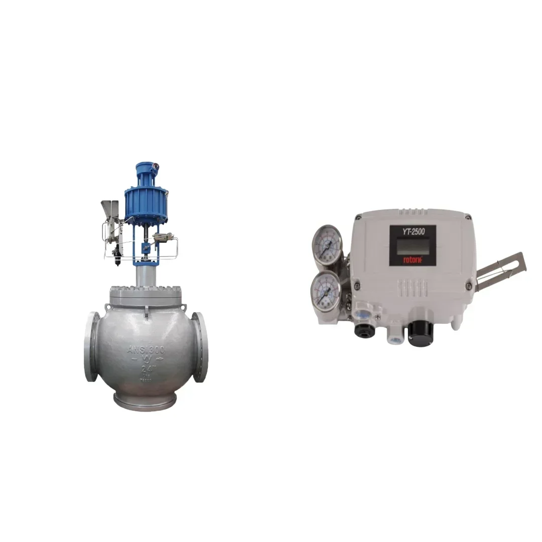 Control Valve YT-2500 Smart Valve Positioner And Pneumatic And  Actuator