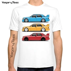 Vagarytees New Cool Tee Shirt Germany cars 190E Evolution T-SHIRT Vintage German Cars Fashion TEE SHIRT