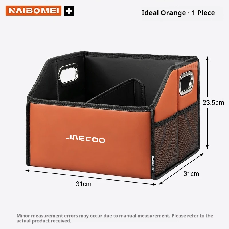 Auto-Kofferraum-Aufbewahrungsbox, für Jaecoo J7 7 J8 5 J5 8 J9 Phev 2025 2026, Leder-Aufbewahrungsbox, Faltbarer Organizer Auto-Zubehör – Detail 15