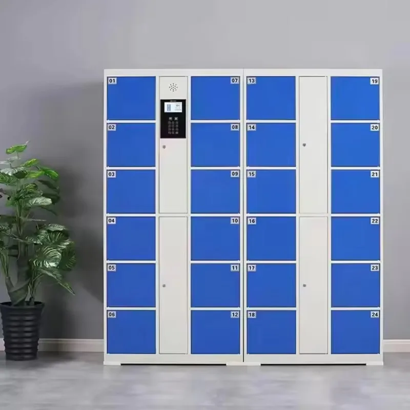 Intelligent Locker Storage Cabinet Smart System for Personal and Parcel Storage in Public Area