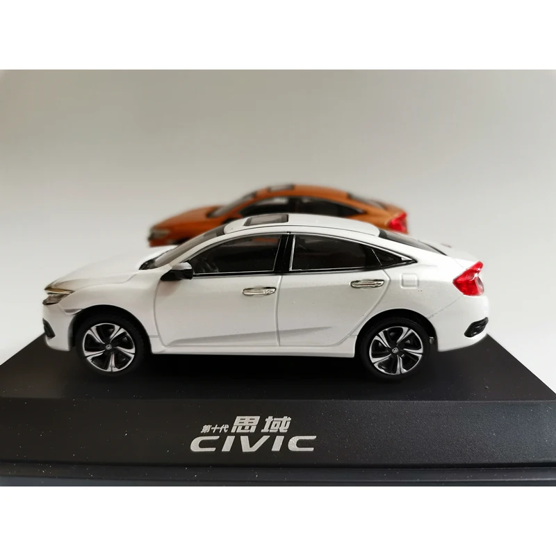 1:43 Scale 10th Gen Civic Alloy Car Model Diecast Toy Collectible Souvenir Decoration Gift Toys Cars