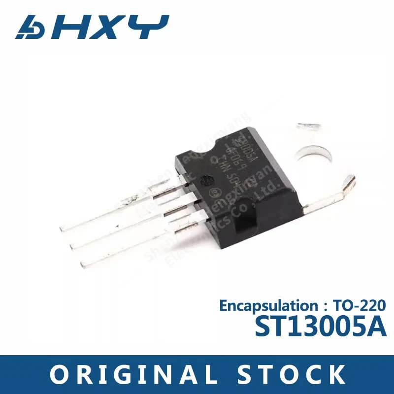 10PCS ST13005A TO-220 bipolar junction transistor (BJT) NPN