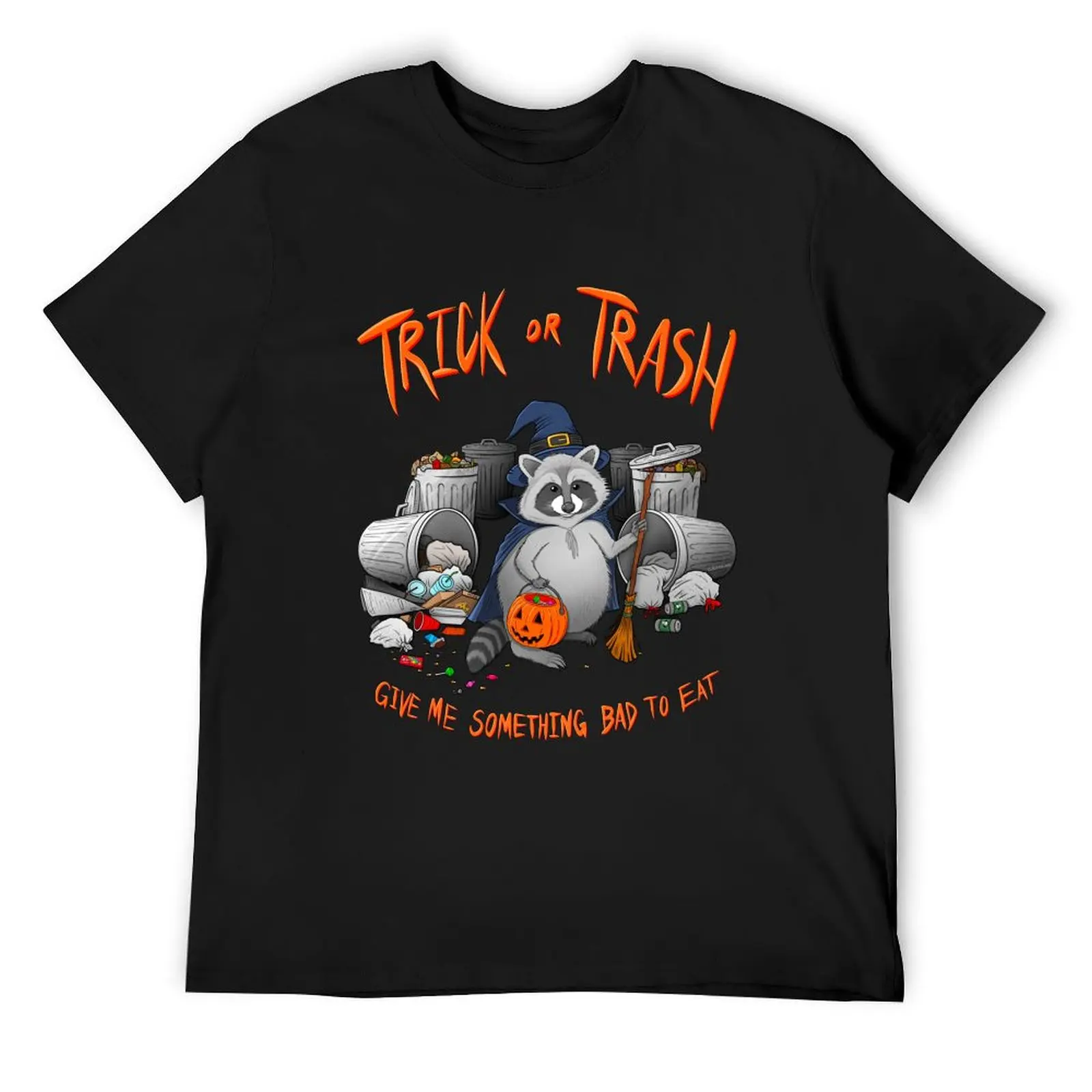 

Trick or Trash T-Shirt for a boy Personalized t-shirt anime figures clothes for men