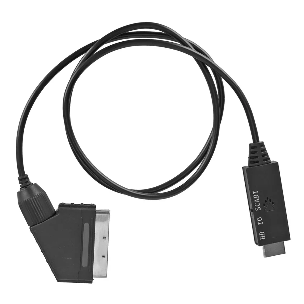 Support PAL NTSC HD Multimedia Interface Cable HD Digital Multimedia Interface SCART Converter Adapter for TV VHS VCR DVD - view 5