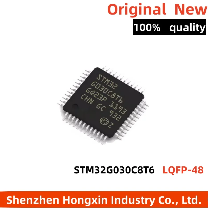 

5 pieces new of STM32G030C8T6 32G030C8T6 SMT LQFP-48 embedded microcontroller